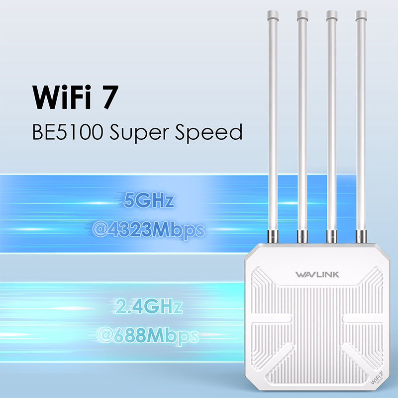 BE5100 Dual Band WiFi 7 Router 2