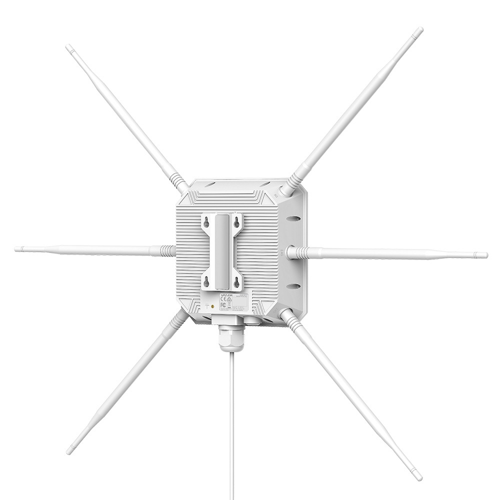 睿因AX3000双频Wi-Fi 6室外无线AP，2.4G+5G长距离Mesh信号扩展器，6&times;7dBi高增益天线，IP67级防水，PoE供电，信号放大器 3