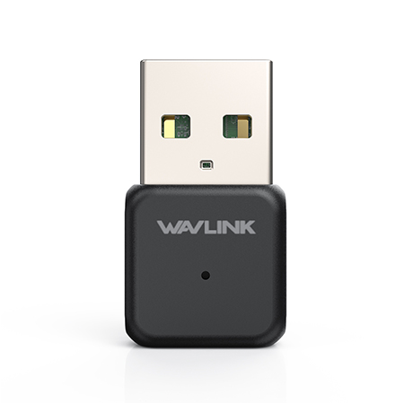WAVLINK AC650 Mini USB WiFi Adapter, 2.4G/5G Dual Band Wireless Network Card for PC Desktop Laptop, 802.11ac Standard, MU-MIMO WiFi Dongle, Supports Windows XP/Vista/7/8/8.1/10/11, Mac 10.7-10.15