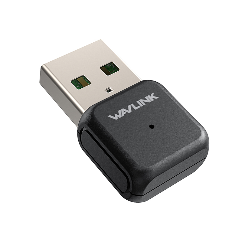 WAVLINK AC650 Mini USB WiFi Adapter, 2.4G/5G Dual Band Wireless Network Card for PC Desktop Laptop, 802.11ac Standard, MU-MIMO WiFi Dongle, Supports Windows XP/Vista/7/8/8.1/10/11, Mac 10.7-10.15