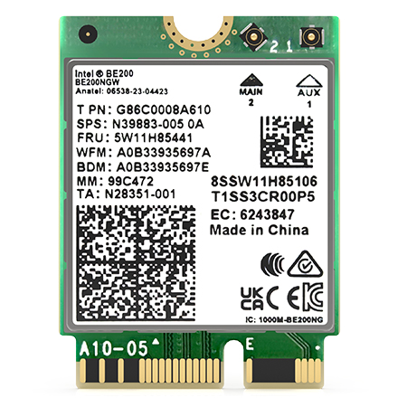 WAVLINK Wi-Fi 7 BE8800 Tri-Band M.2 Module With Bluetooth 5.4, WPA2/WAP3/WPA4, WPA2-PSK Encryption, MU-MIMO, OFDMA, Multi-RU, MLO