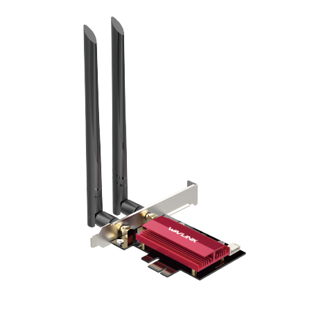 Wi-Fi 7 Tri-Band BE6500 PCIe Adapter