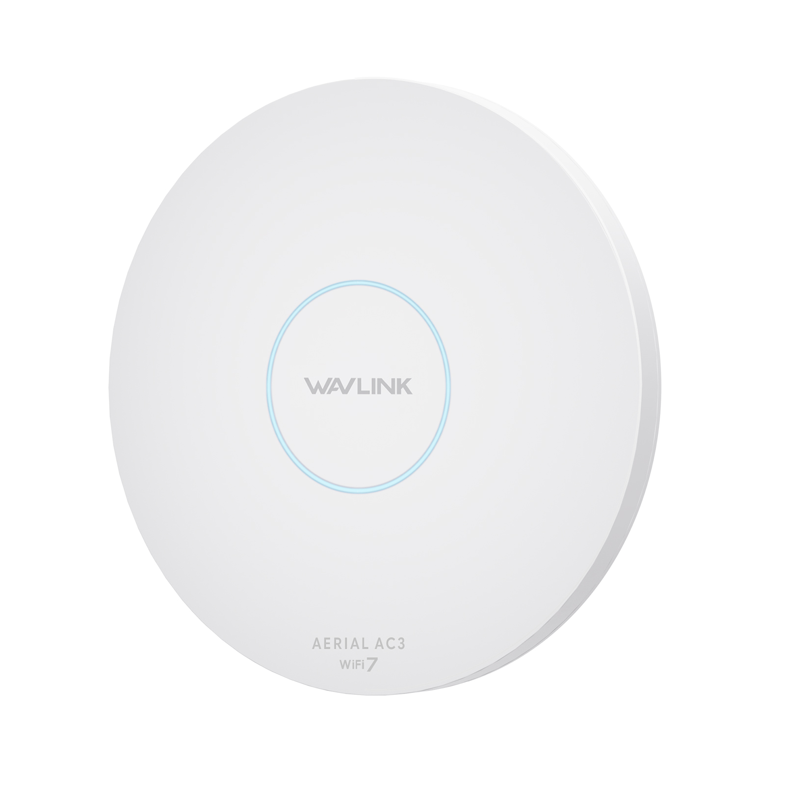 WAVLINK Wi-Fi 7 Wireless Access Point - BE7200 Dual Band Ceiling-Mount AP, 2.5G Port, PoE+ or DC Powered, DC Adapter Included, Everything Mesh, MLO, MRU, 4K-QAM, WPA3, WavRouter APP & Web-Management 2