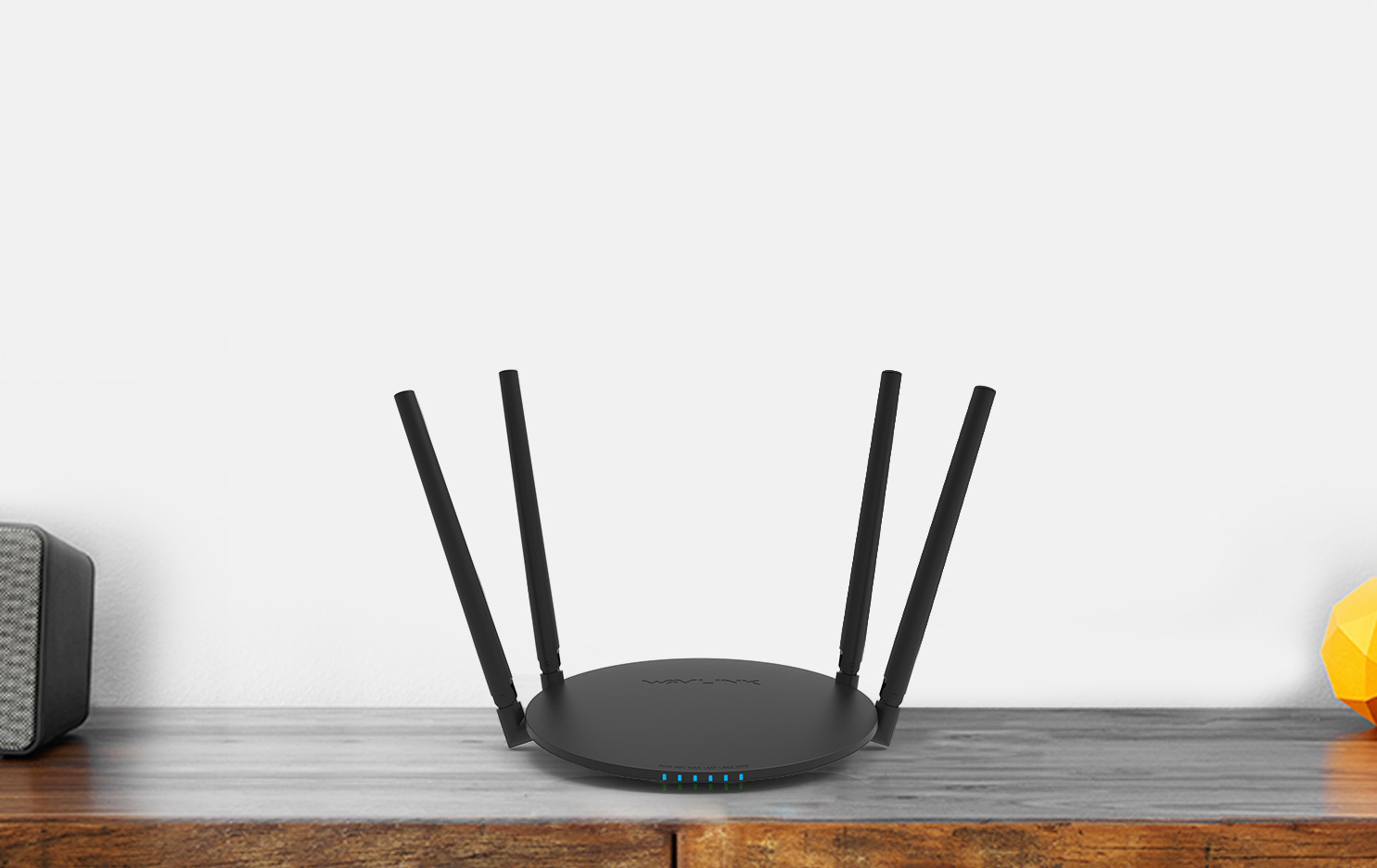 Tenda AC1200 Smart WiFi Router, High Speed Dual Band Wireless Internet  Router with Smart APP, 4 x 100 Mbps Fast Ethernet Ports, Supports Guest  WiFi