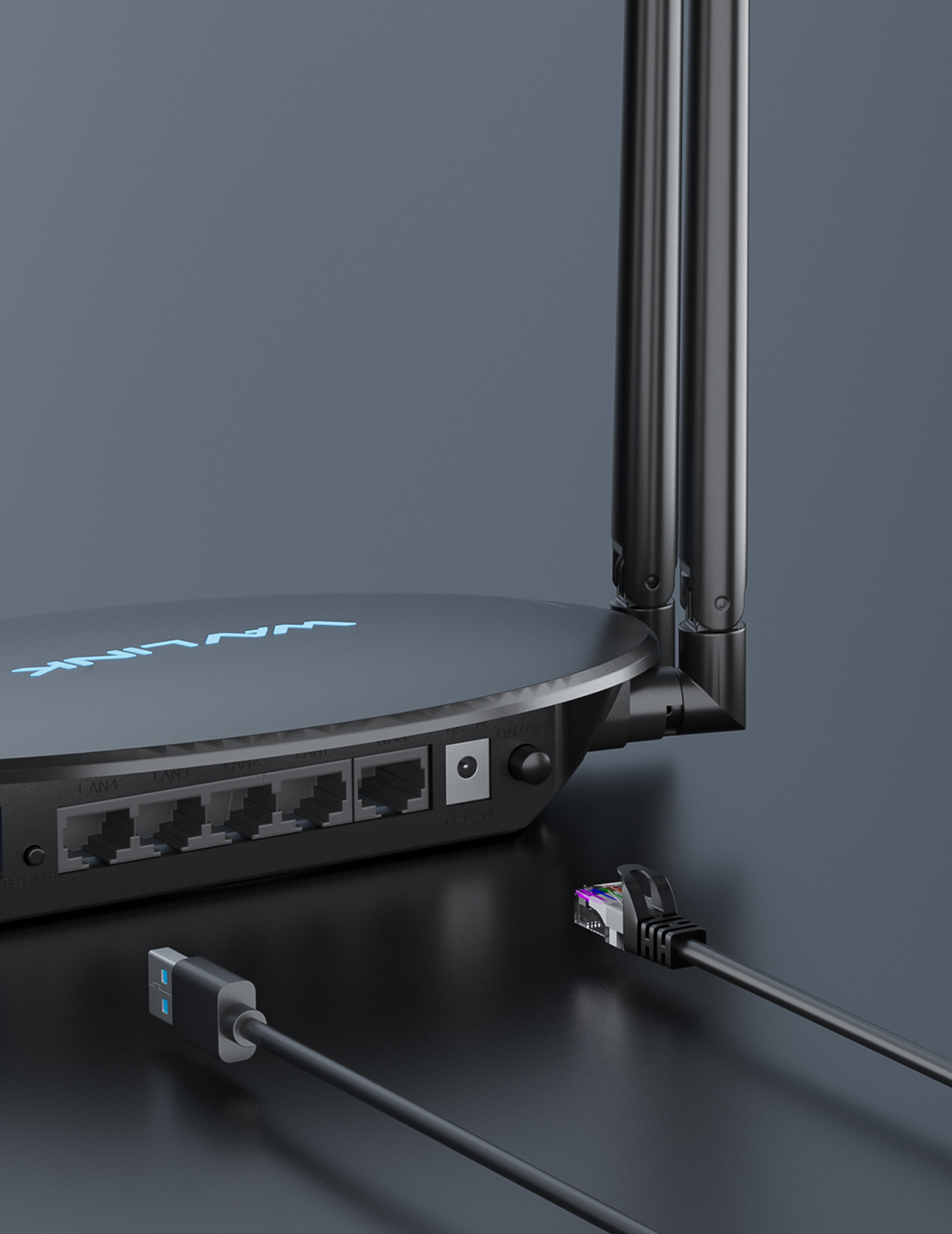  AX3000 Router WiFi 6, enrutador WAVLINK Multi-Gigabit Mesh  Router Dual Band, soporte de malla, MU-MIMO, WPA3, IPv6, enrutador WiFi  inalámbrico a Internet para juegos en el hogar : Electrónica