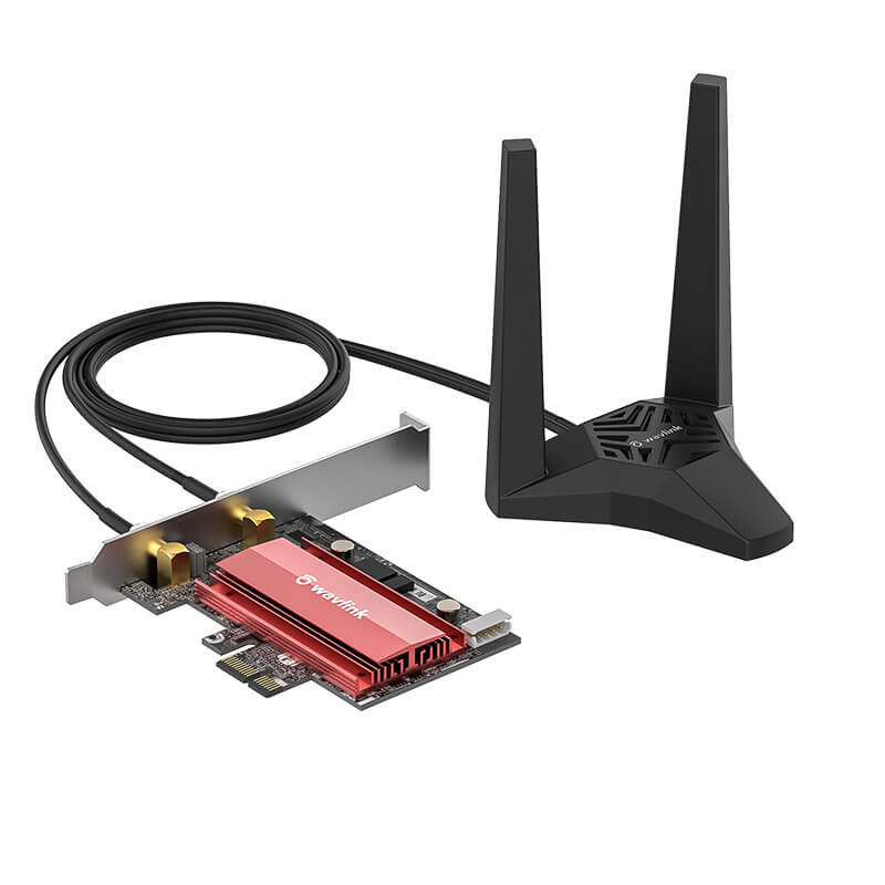 WN675X2 AX3000 Next-Gen Wifi 6 Dual Band PCIe Adapter with Bluetooth 5.2