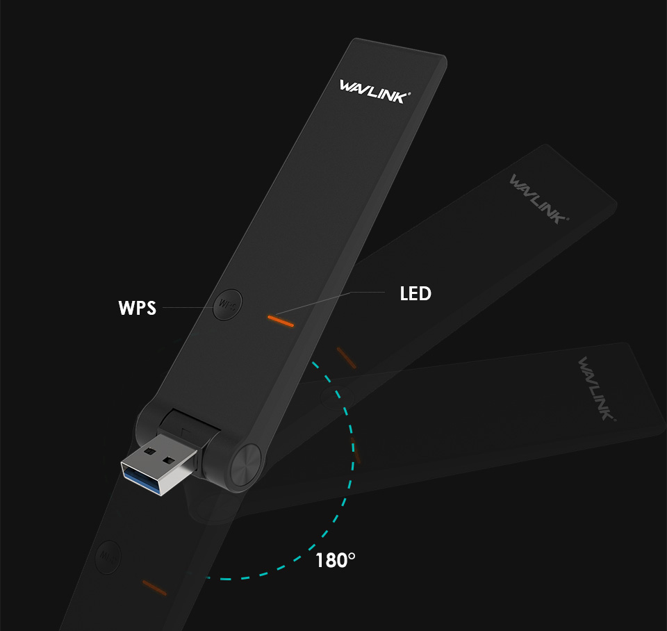 Vitesse II WN688U3 AC1300 Dual-band USB3.0 Wireless Network
