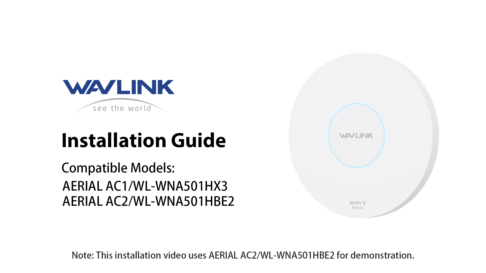 WL-WNA501HBE2/X3-Settings