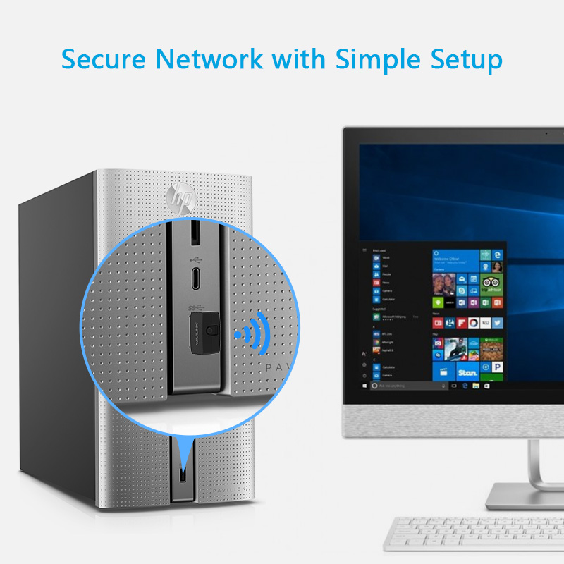 WN687C1 — N150 USB 无线网卡 3