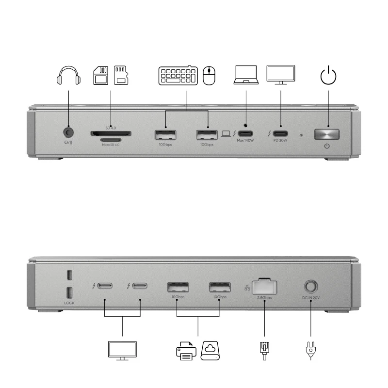 Thunderbolt™ 5 Multifunctional Docking Station 5