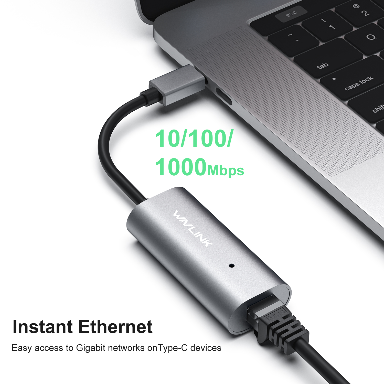 NWU328GC USB-C Gigabit Ethernet Adapter