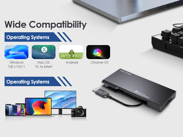 Wavlink USB3.0 Travel Mini Dock, 9-in-1 Portable Travel Wavlink USB3.0 Travel Mini Dock, 9-in-1 Portable Travel
