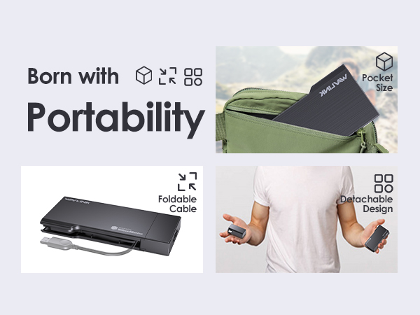 Wavlink USB3.0 Travel Mini Dock, 9-in-1 Portable Travel Wavlink USB3.0 Travel Mini Dock, 9-in-1 Portable Travel