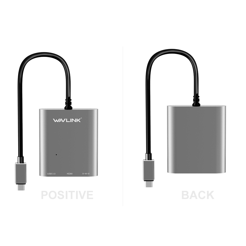 UHP3402 Aluminum USB C Gen 2 HUB with Power Delivery and HDMI