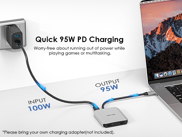 WAVLINK USB 3.0/USB C to DisplayPort and HDMI Adapter WAVLINK USB 3.0/USB C to DisplayPort and HDMI Adapter
