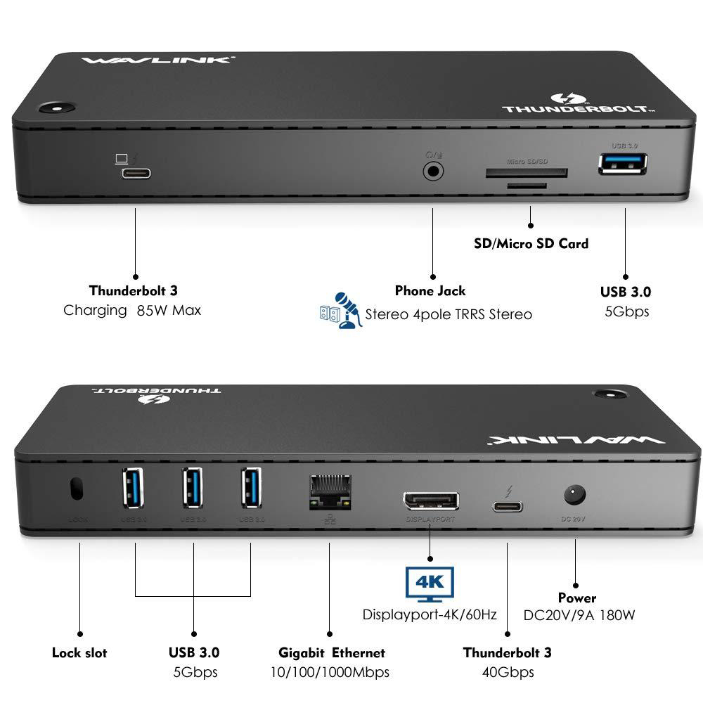 Thunderdock SP IV - Thunderbolt™ 3 4K Display Docking Station