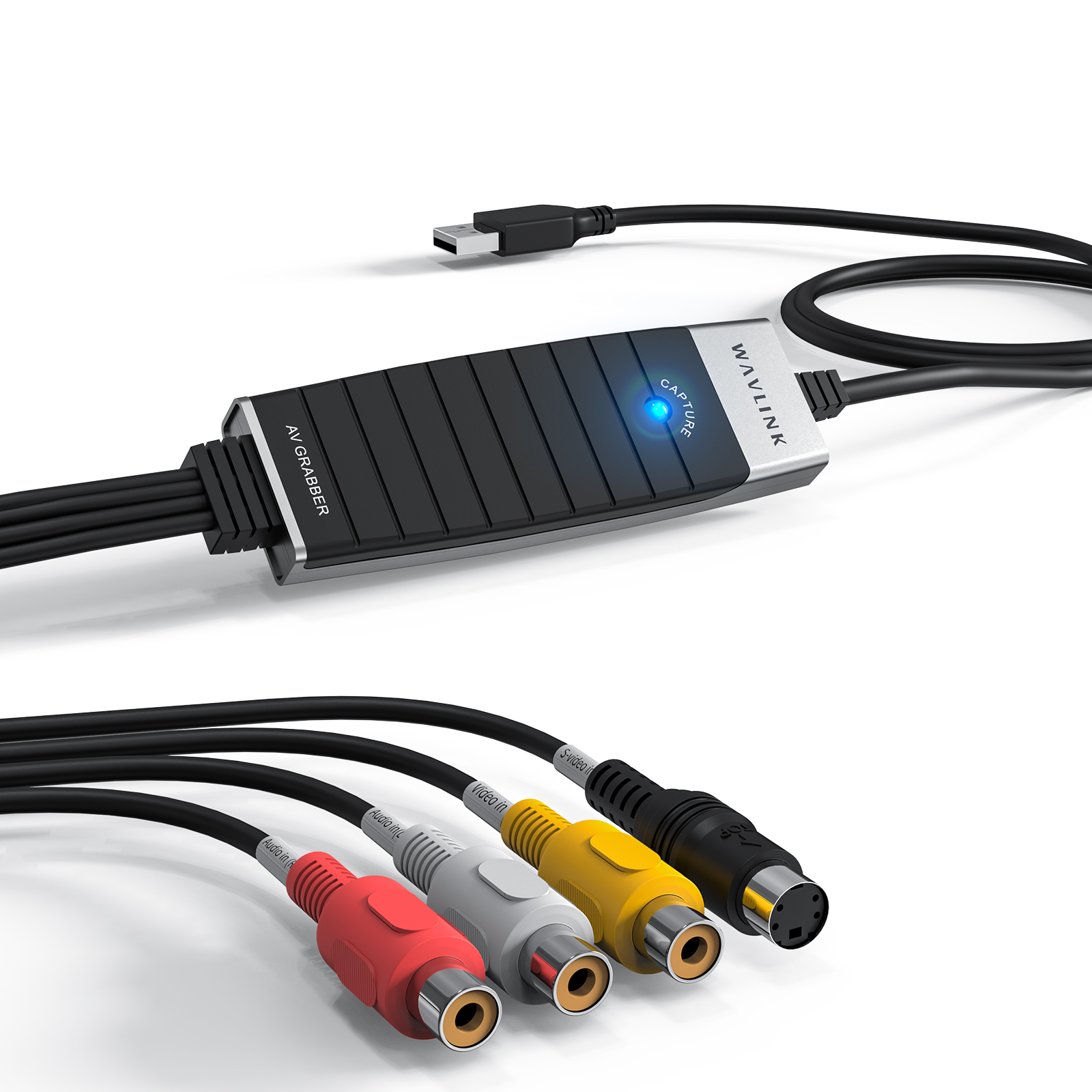 VR203T USB 2.0 Video & Audio Grabber