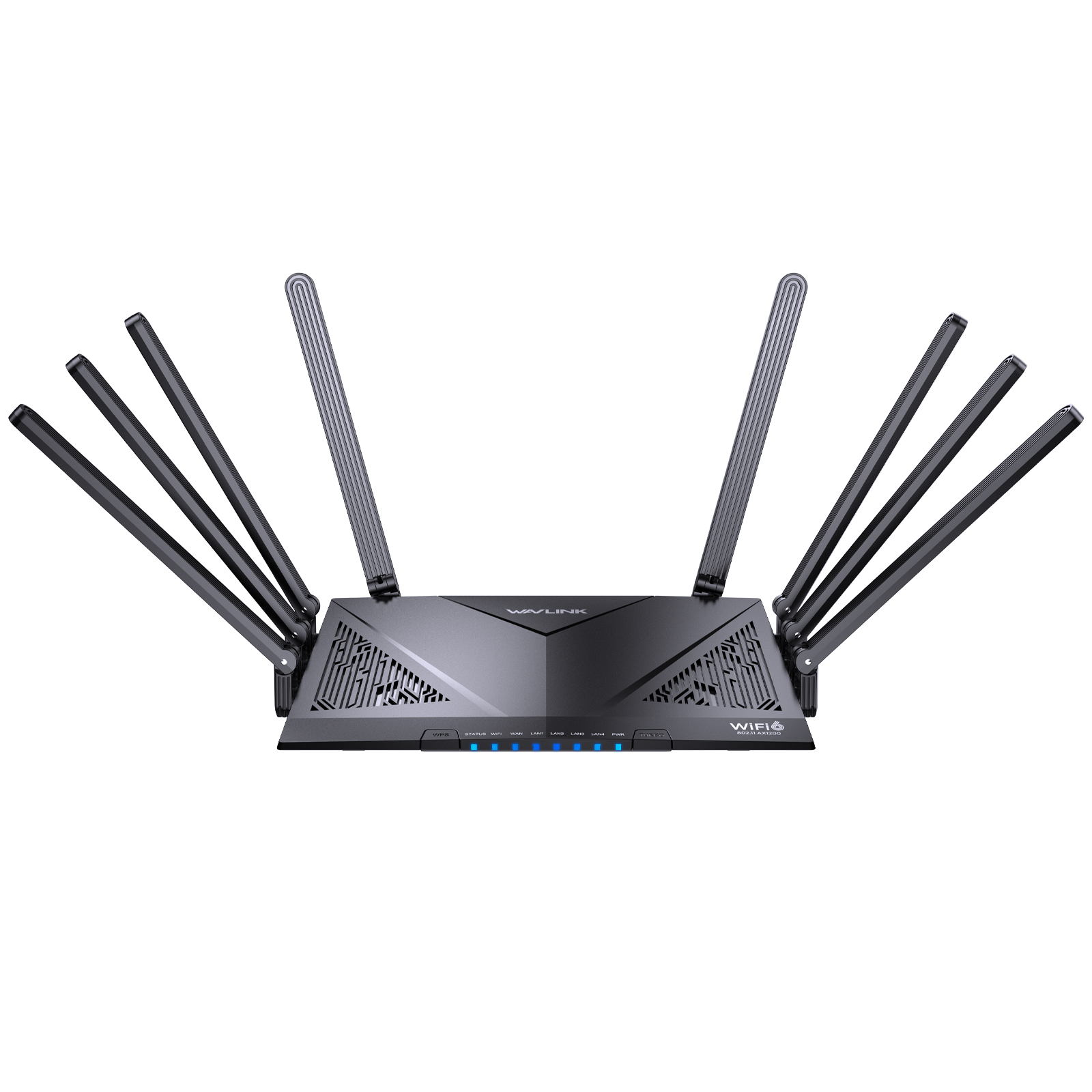 WAVLINK AX6000 Wi-Fi 6 Router, Dual Band Gaming Router with 2.5Gbps WAN, 4 x 1000Mbps LAN, Supports EverythingMesh/Router/AP/Reapter Mode for Home WiFi, OpenVPN & WireGuard, Parental Control, QoS