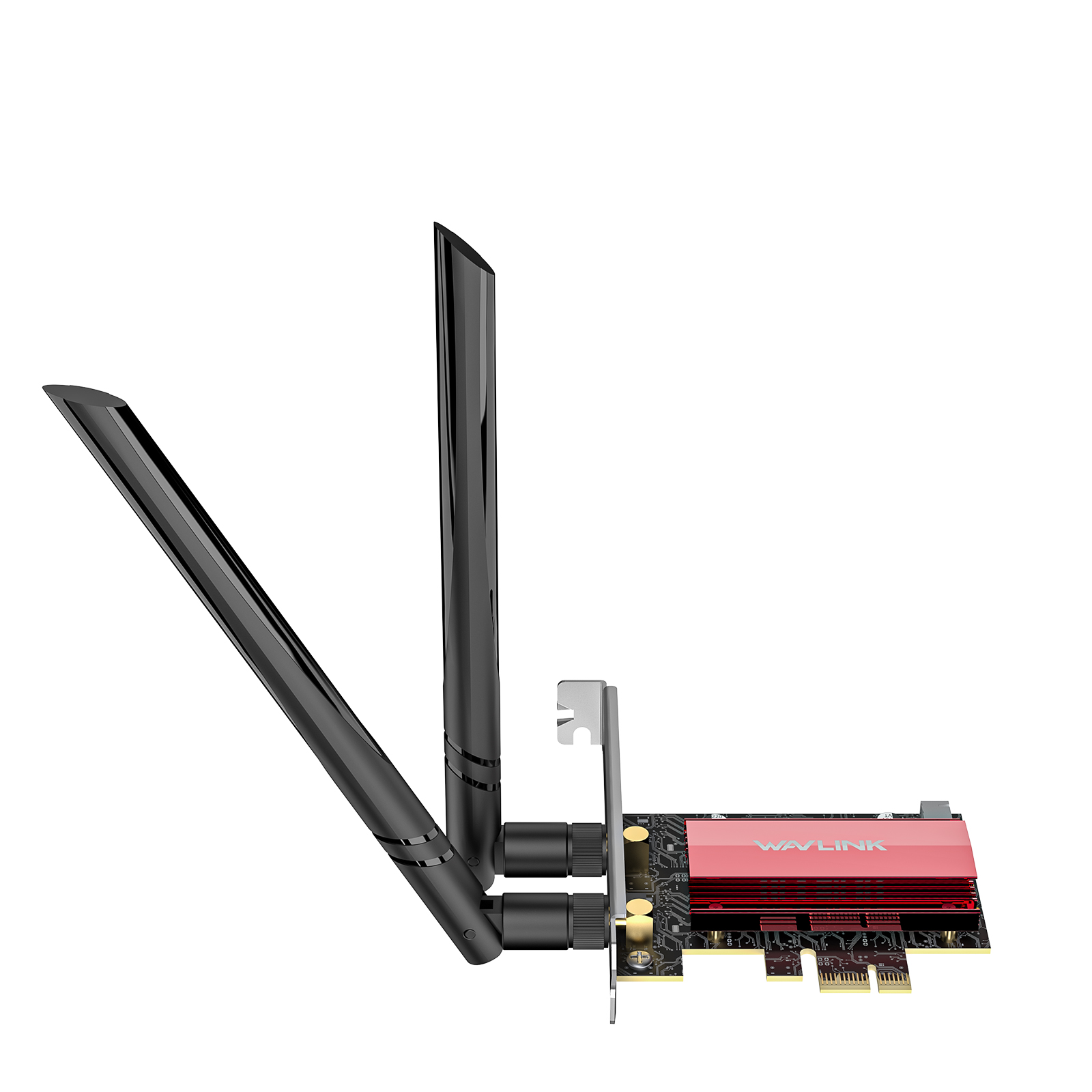 WAVLINK 2024 New BE8800 WiFi 7 PCIe Network Card, Tri-Band BE200 Wireless Adapter with Bluetooth 5.4, MU-MIMO, WPA3, Low-Profile Bracket, Heat Sink, for Windows 10/11 Desktop PC 5